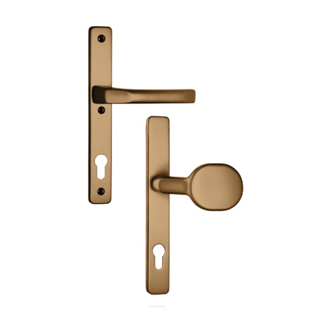 Komplet drzwiowy szyldów odlewanych z gałką 32/1003 G3/S/PZ92/216/TS:67-72/F4